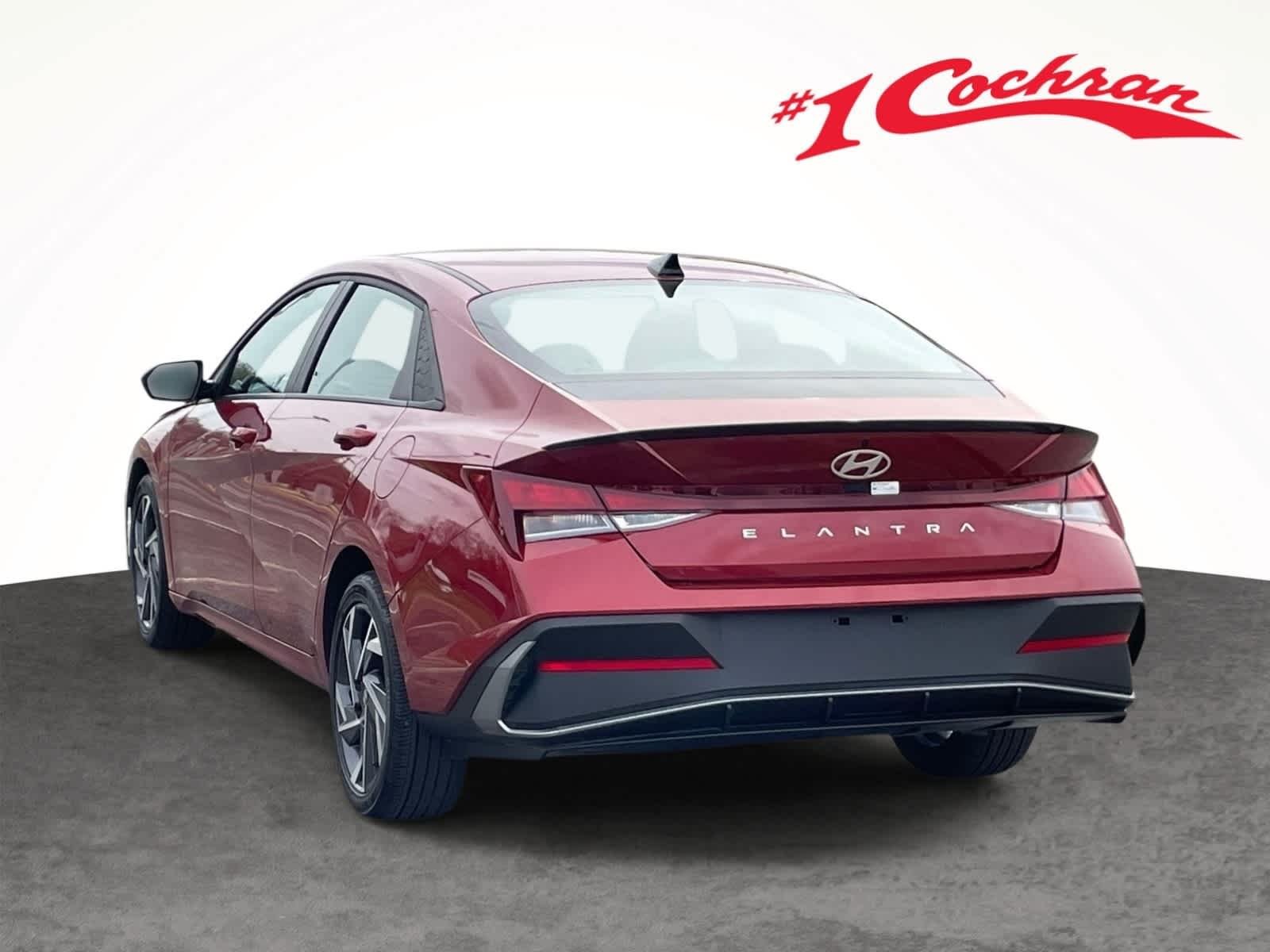 Certified Used 2025 Ultimate Red Hyundai SEL Sport image 9