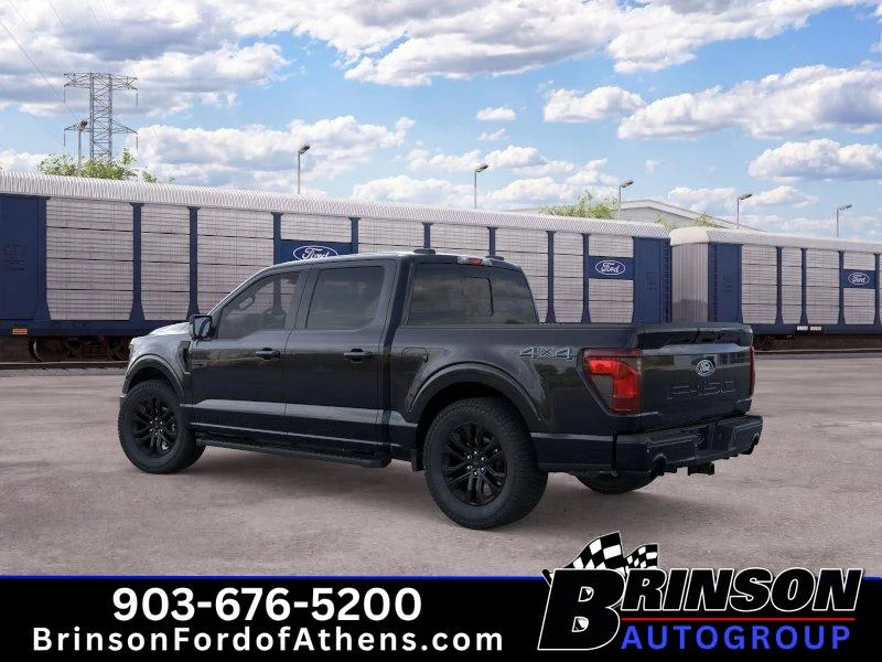 New 2026 Agate Black Metallic Ford XLT image 4