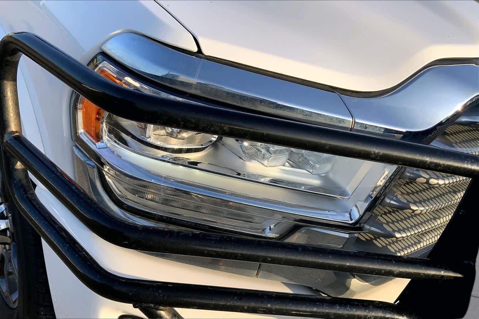 Used 2020 Bright White Clearcoat Ram Longhorn image 28