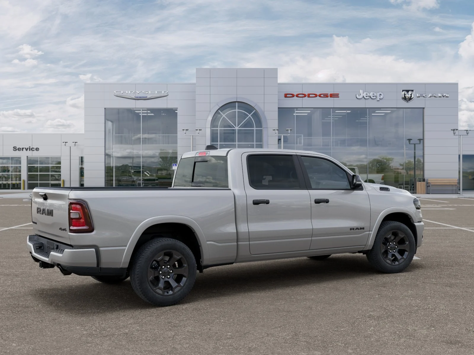 New 2026 Silver Zynith Exterior Paint RAM Big Horn/Lone Star image 30