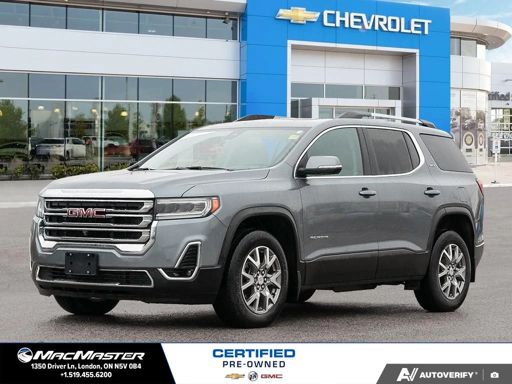Certified Used 2022  GMC SLT image 1