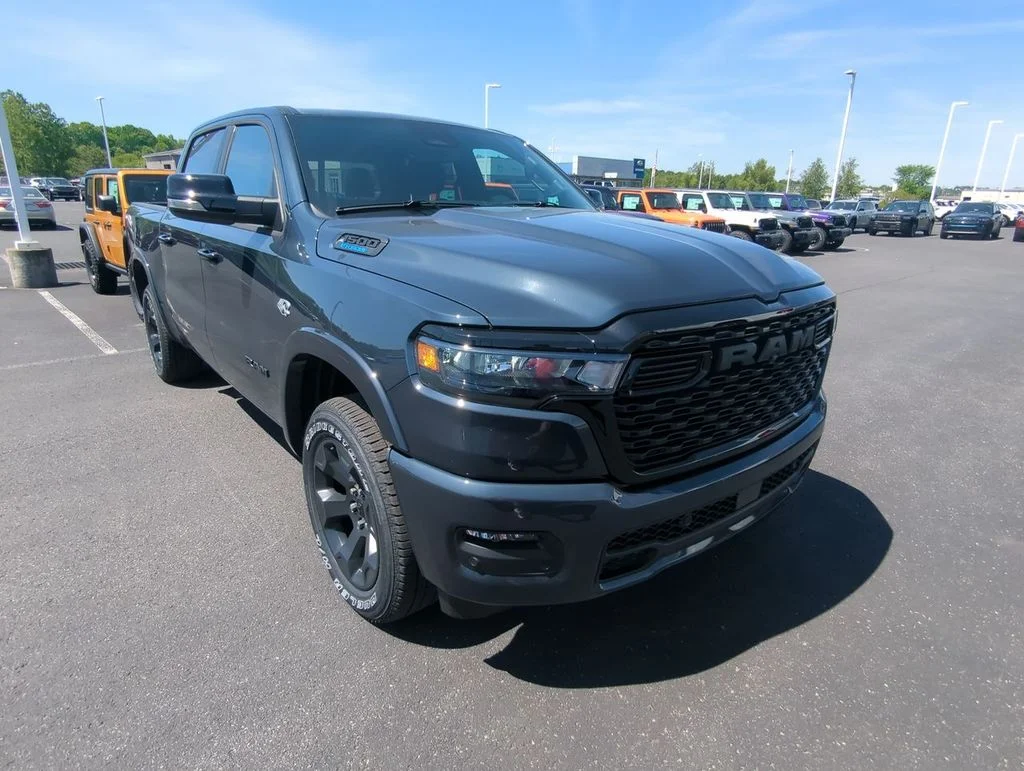 New 2026 Forged Blue Metallic Exterior Paint RAM Big Horn/Lone Star image 2
