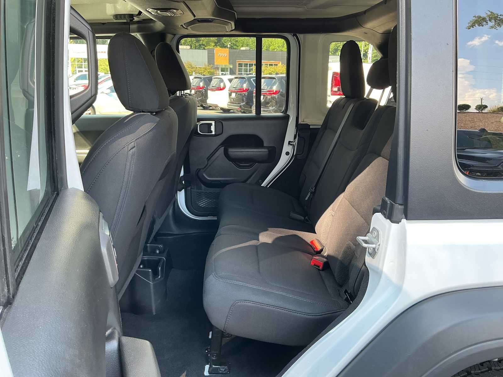 Used 2023 Bright White Clearcoat Jeep Sport S image 25