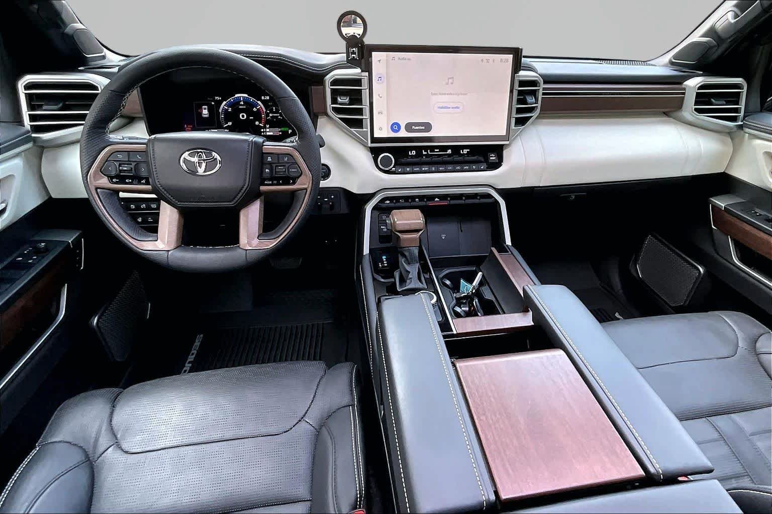 Used 2025 Midnight Black Metallic Toyota Capstone image 16