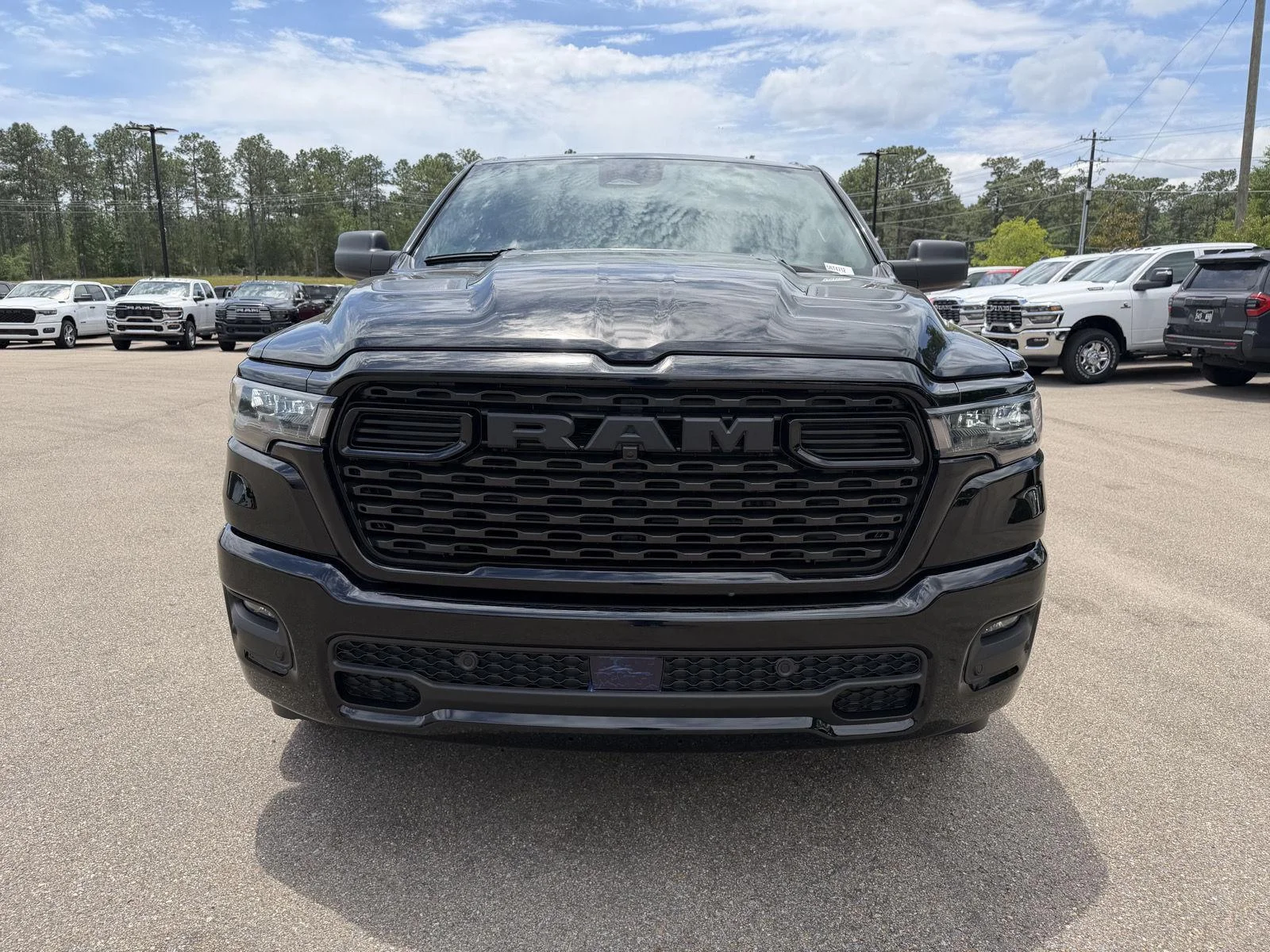 New 2026 Diamond Black Crystal Pearl-Coat Exterior Paint RAM Express image 2