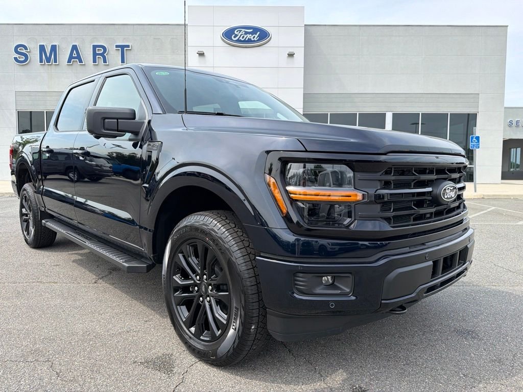 New 2026 Antimatter Blue Metallic Ford XLT image 1