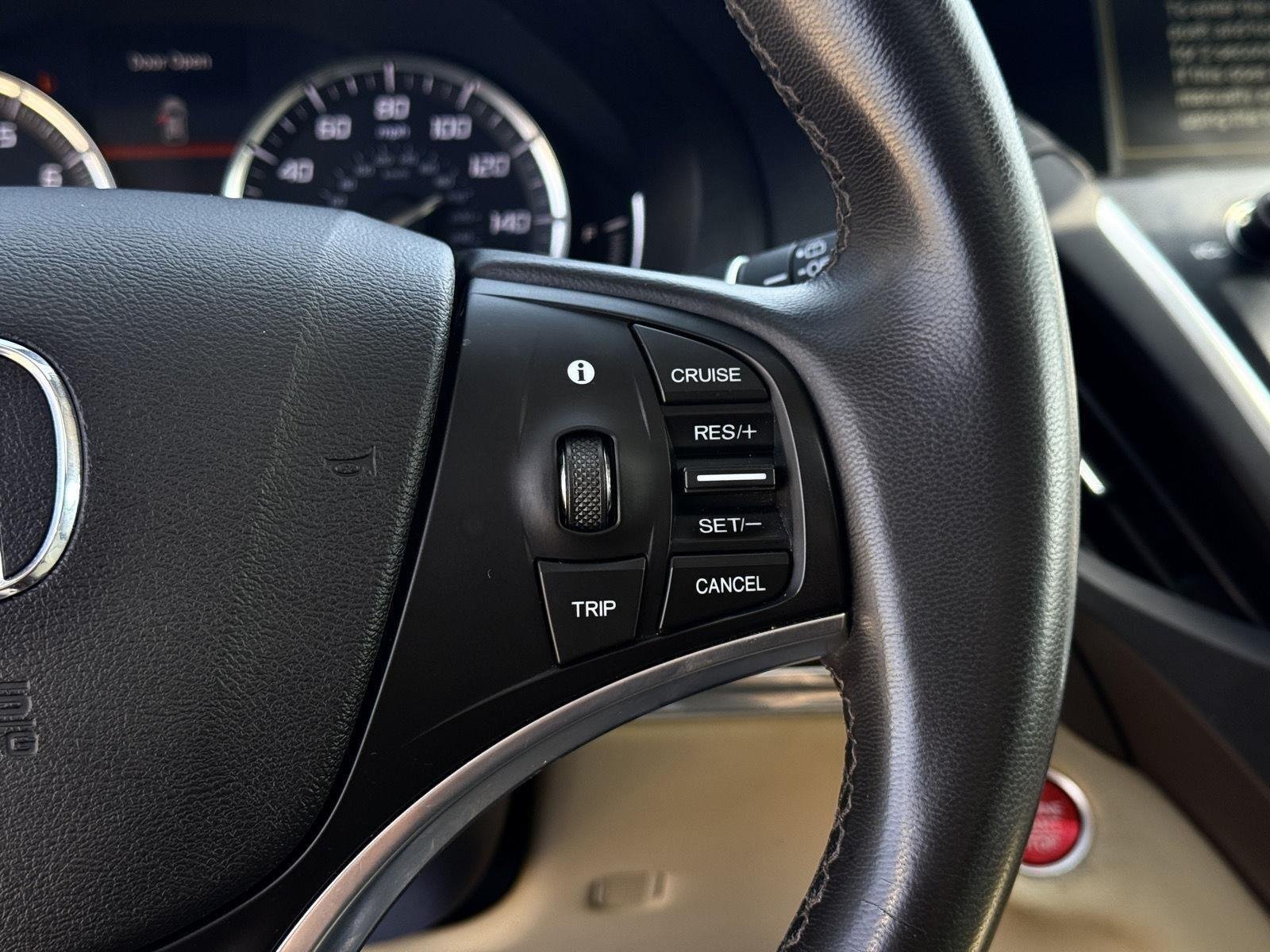 Used 2015 Dark Cherry Pearl Acura Tech/Entertainment Pkg image 20