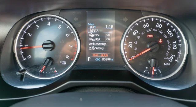 Used 2019 Red Toyota LE image 17
