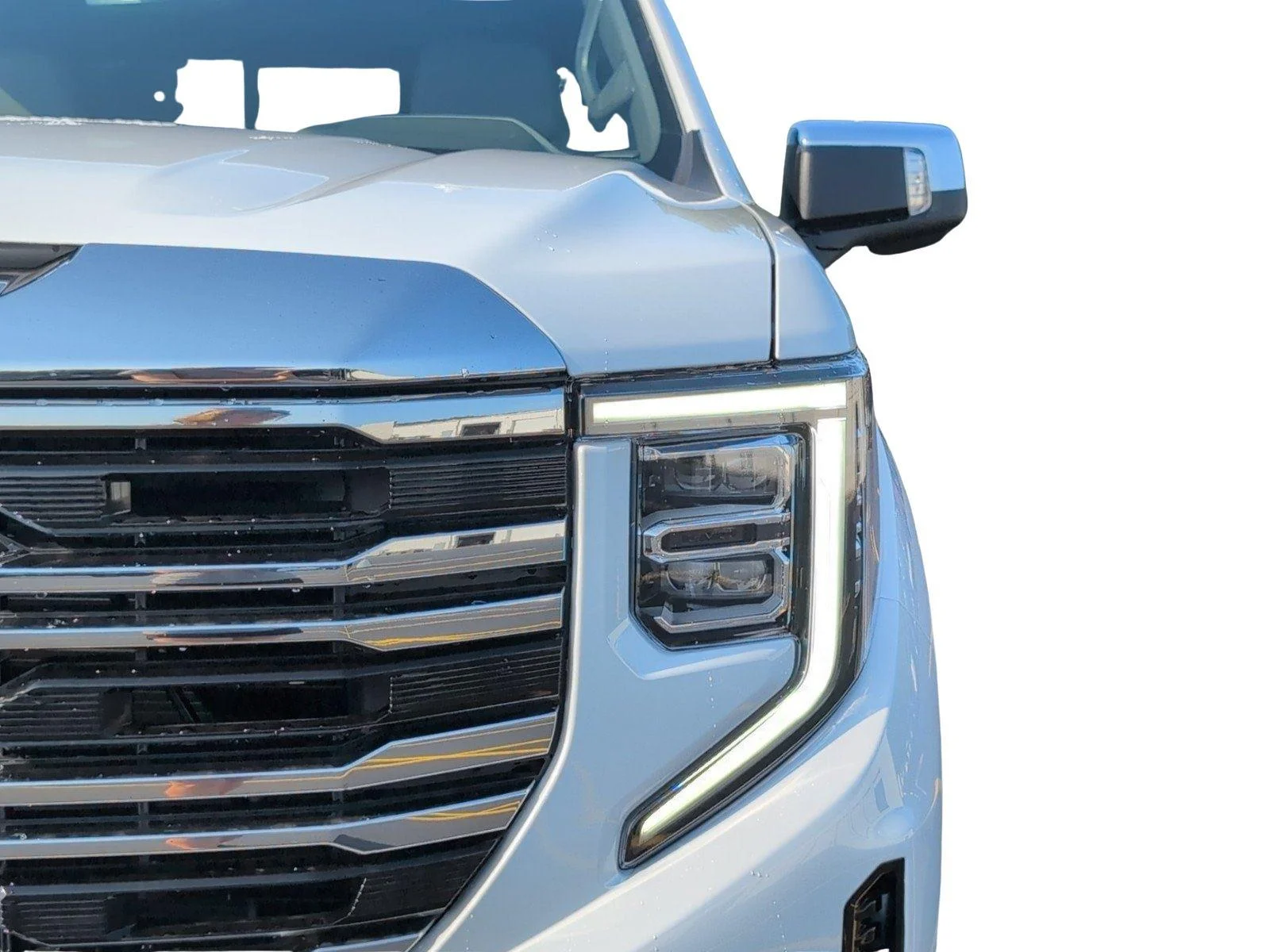 New 2026 Glacier White Tricoat GMC SLT image 11