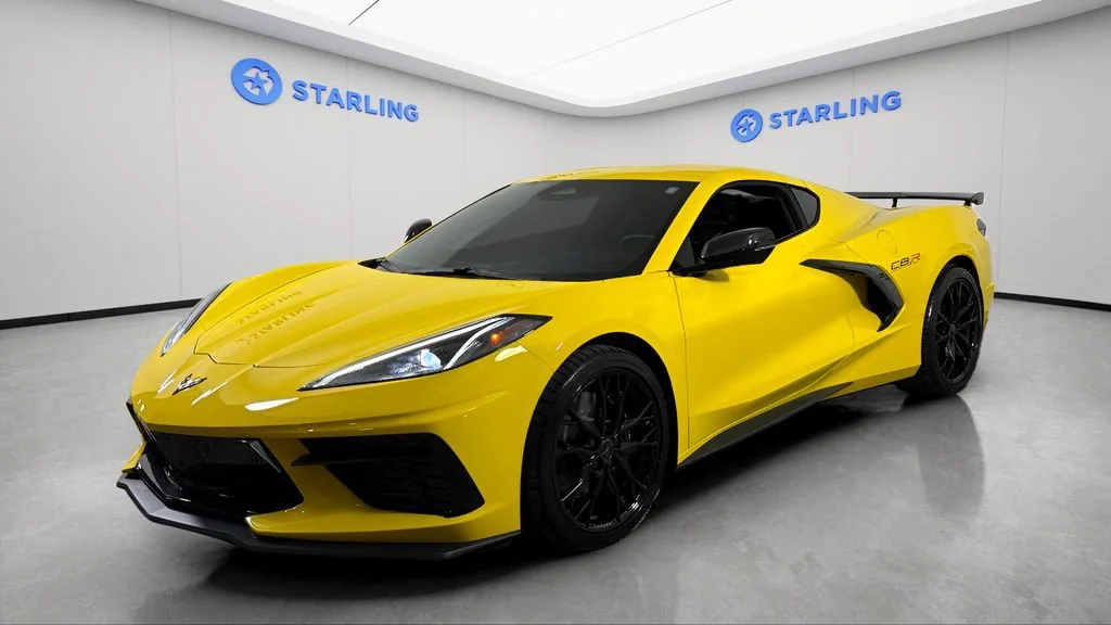 Used 2025 Competition Yellow Tintcoat Metallic Chevrolet 1LT image 2