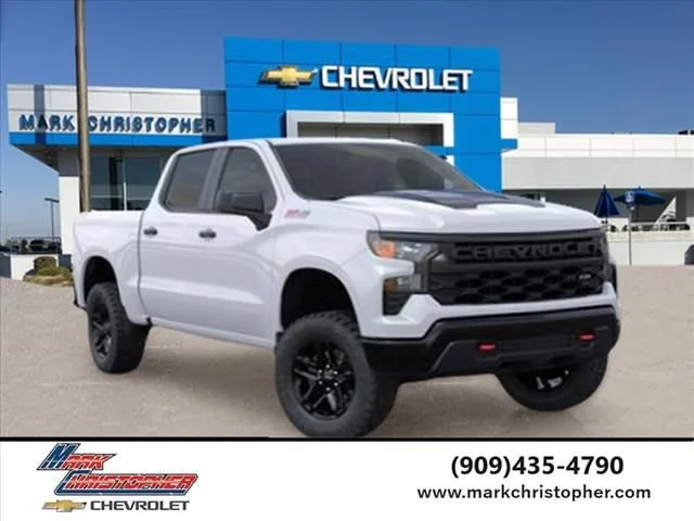 New 2026 Summit White Chevrolet Custom Trail Boss image 1