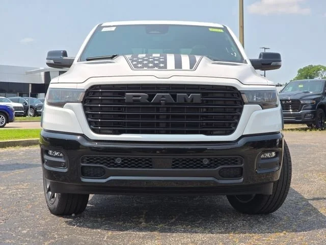 New 2026 Bright White Clearcoat Ram Laramie image 3