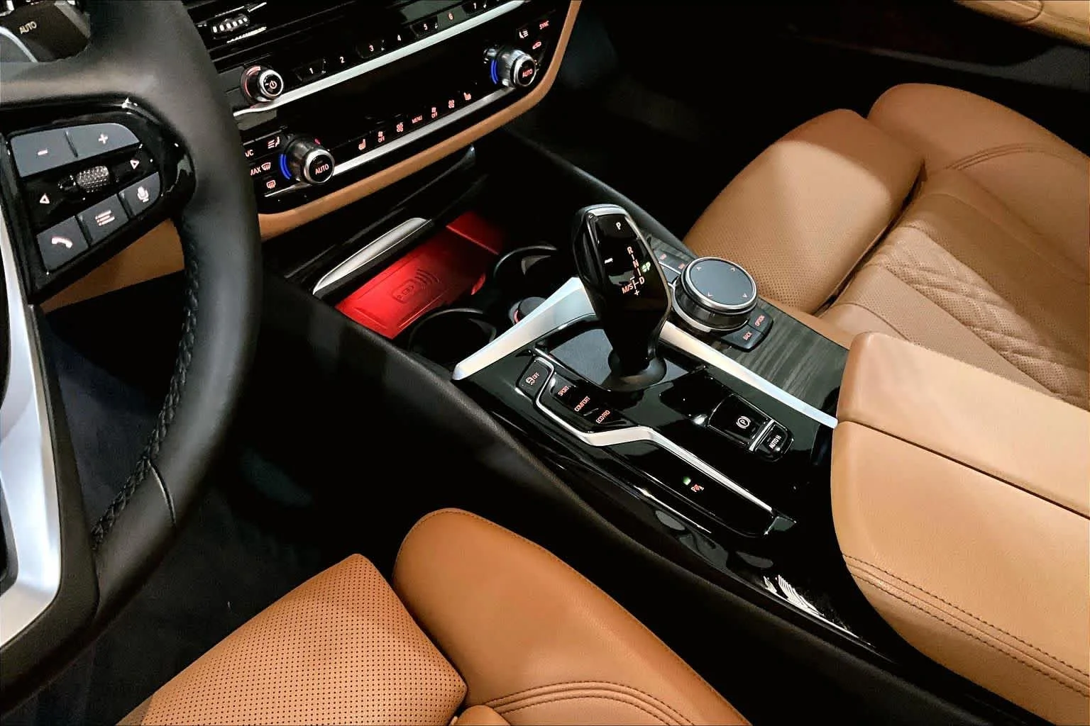 Used 2023 Aventurin Red Metallic BMW 530i xDrive image 16