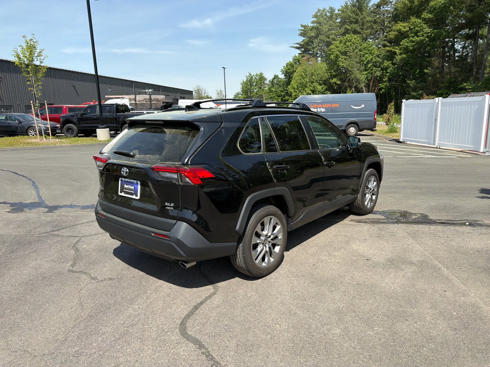Used 2024 Midnight Black Metallic Toyota XLE Premium image 5