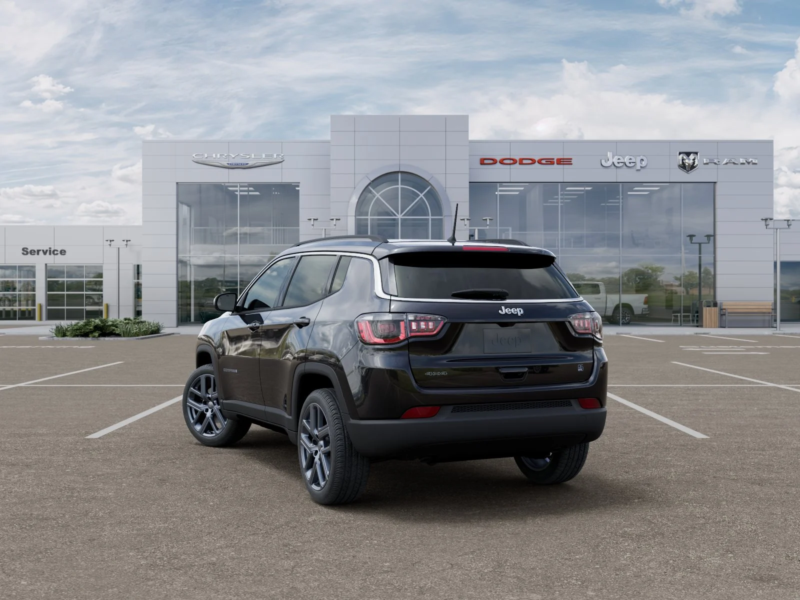 New 2026 Diamond Black Crystal Pearl-Coat Exterior Paint Jeep  image 35