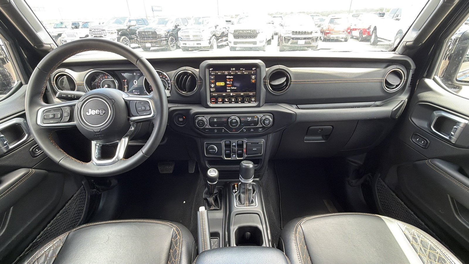 Used 2023 Black Clearcoat Jeep High Altitude image 21