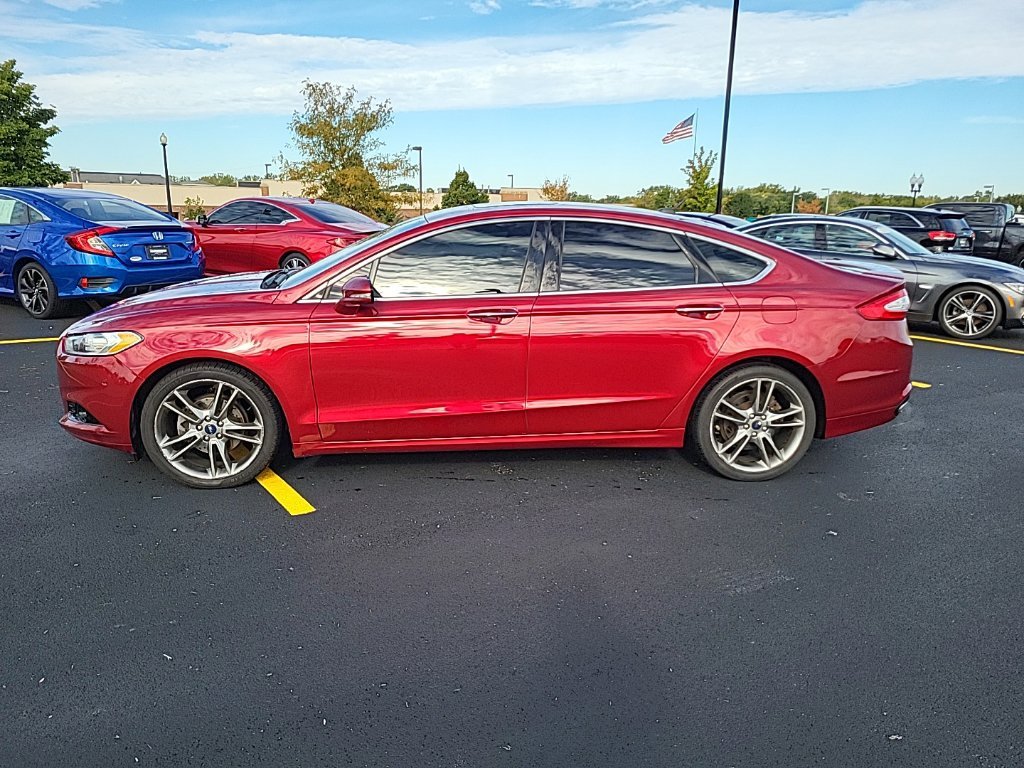 Used 2016 Red Ford Titanium image 2