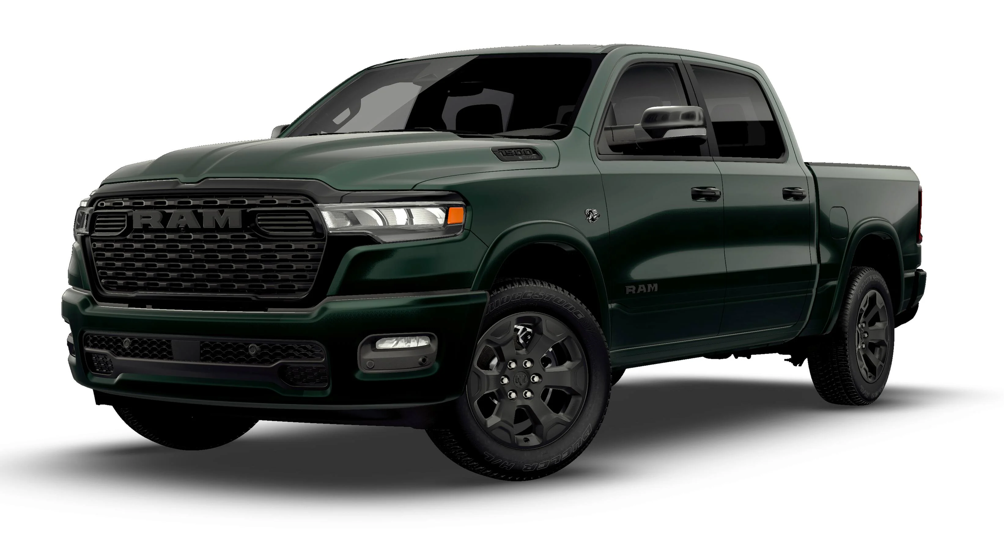 New 2026 Serrano-Green Metallic Exterior Paint RAM Big Horn/Lone Star image 13