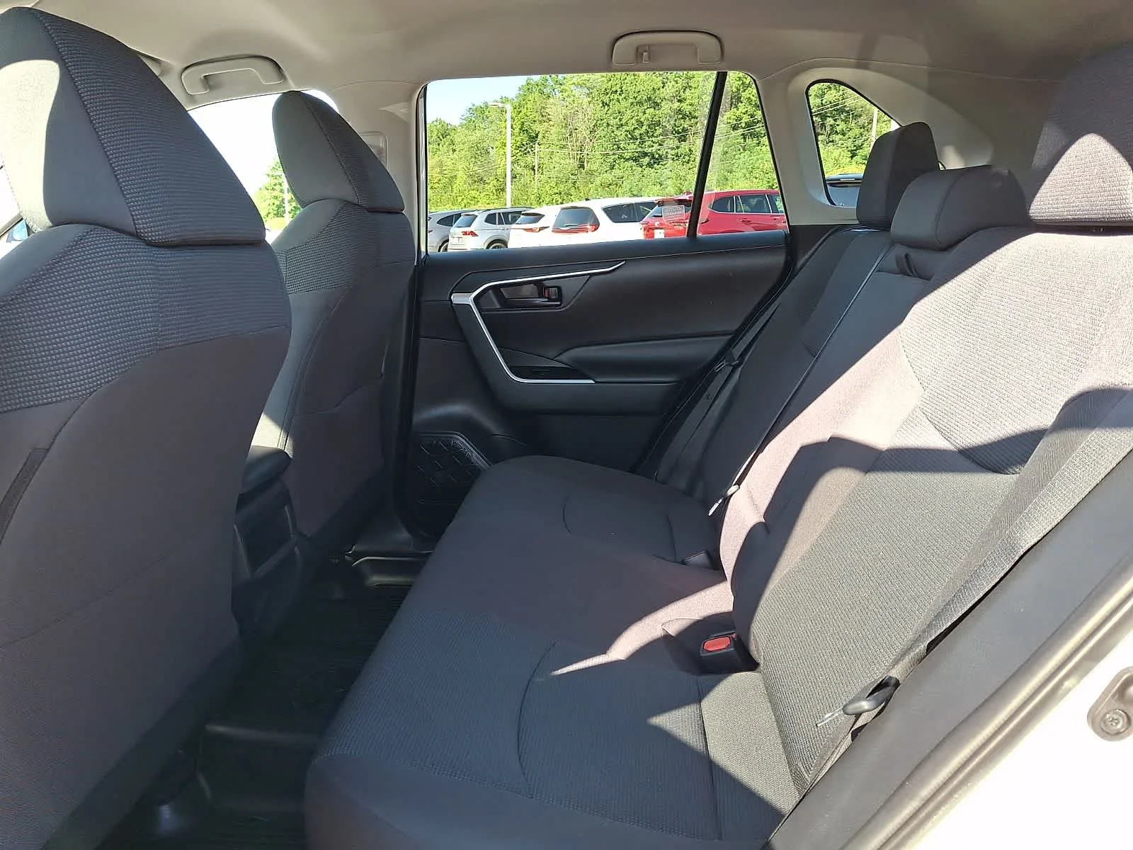 Certified Used 2021 Super White Toyota LE image 12