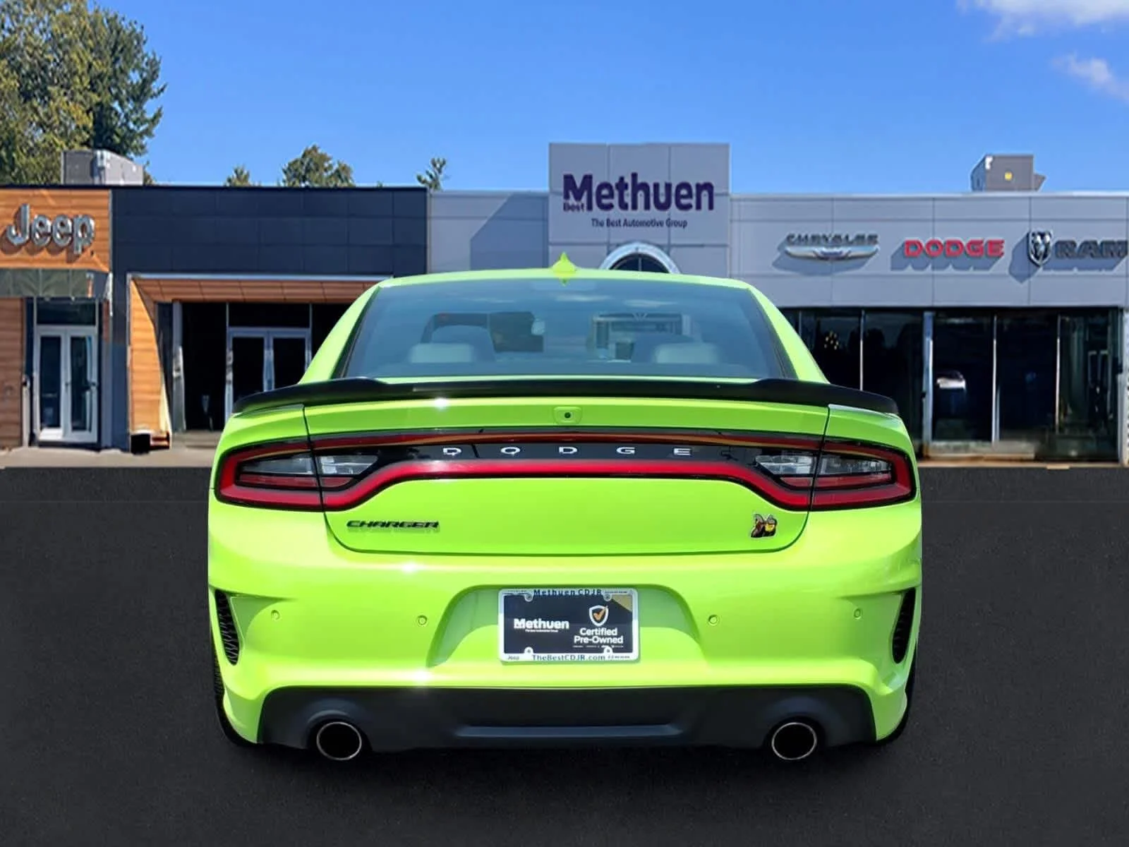 Used 2023 Sublime Metallic Clearcoat Dodge Scat Pack Widebody image 5