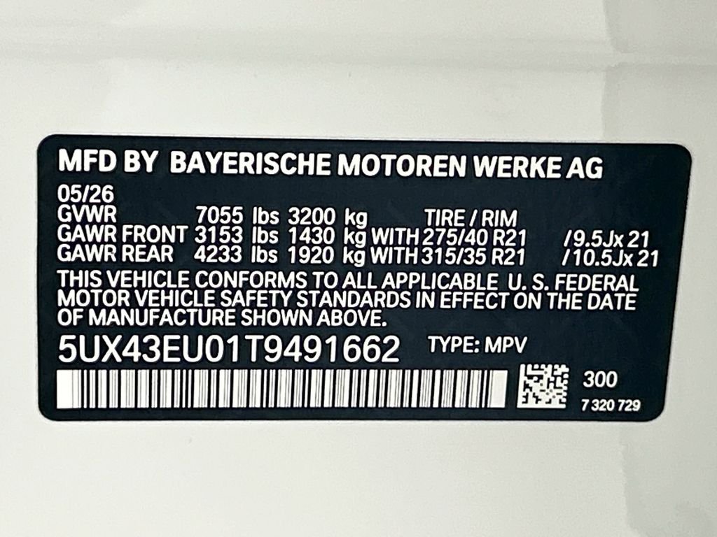 New 2026 Alpine White BMW xDrive50e image 34