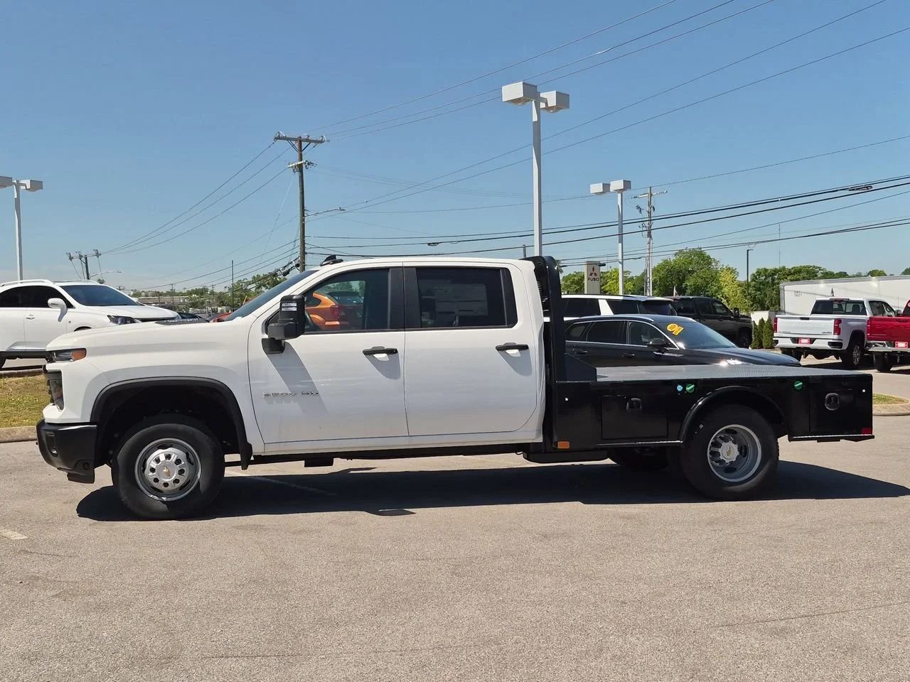 New 2025 Summit White Chevrolet Work Truck image 5