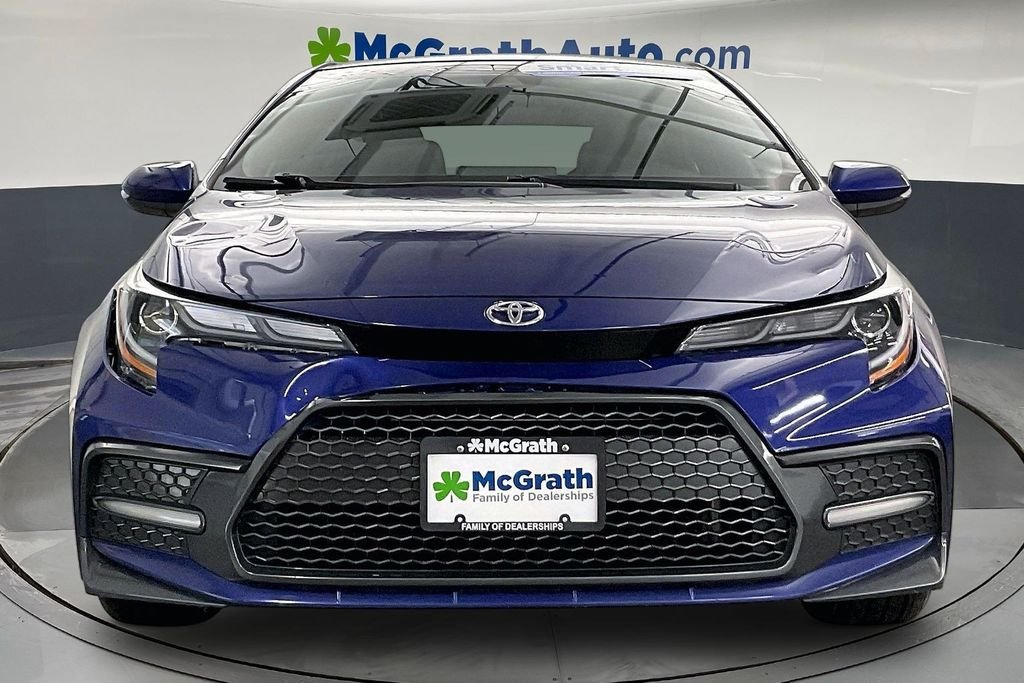 Used 2021 Blue Toyota SE image 5