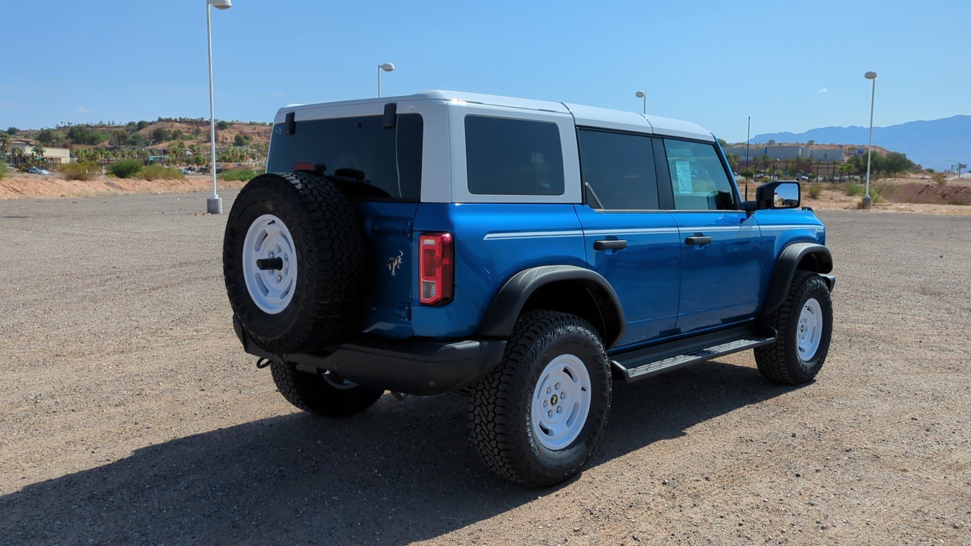 New 2026 Velocity Blue Metallic Ford Heritage Edition image 3