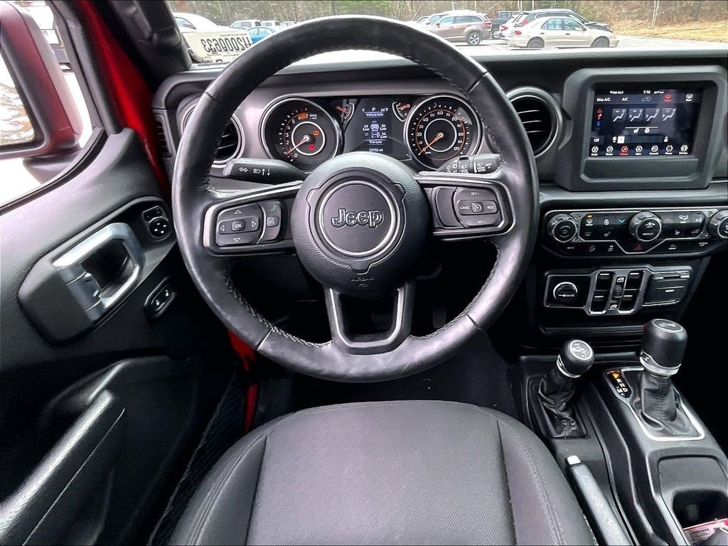 Used 2023 Firecracker Red Clearcoat Jeep Sport S image 17