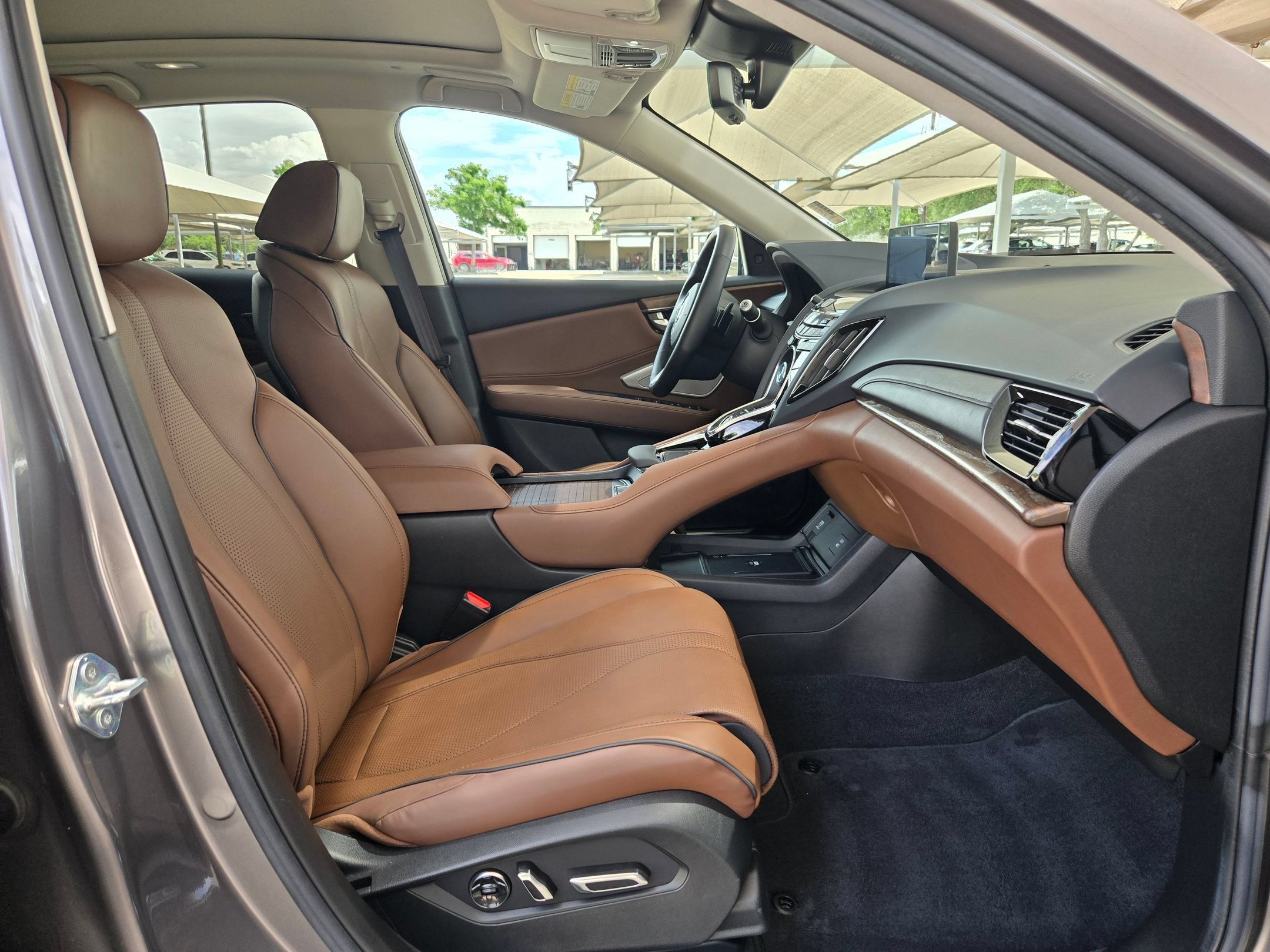 Used 2024 Liquid Carbon Metallic Acura with Advance Package image 27