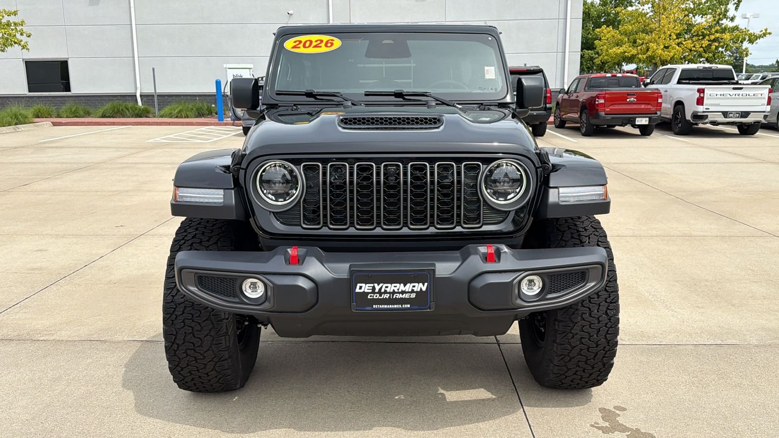 New 2026 Black Clearcoat Jeep Rubicon image 3