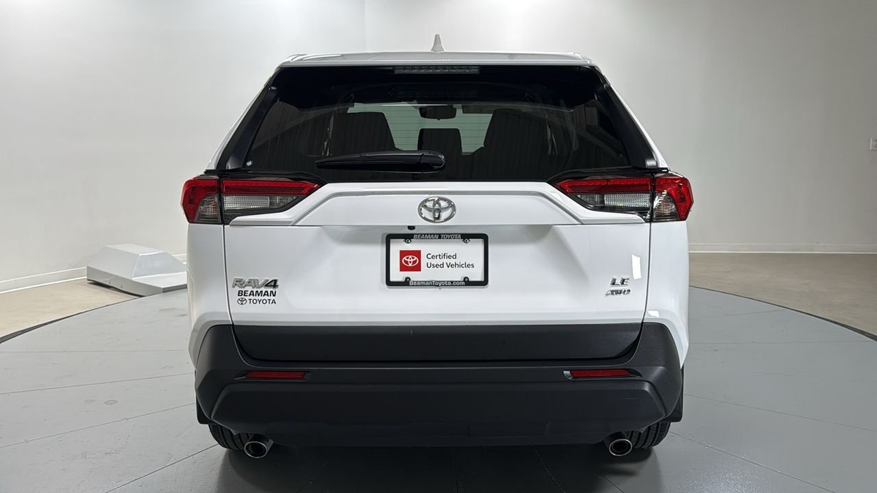Certified Used 2025 White Toyota LE image 4