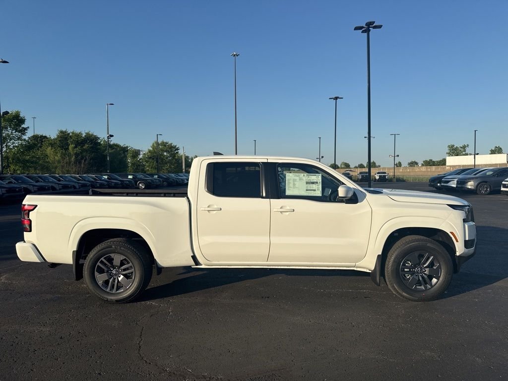 New 2026 Glacier White Nissan Crew Cab SV Long Bed image 2
