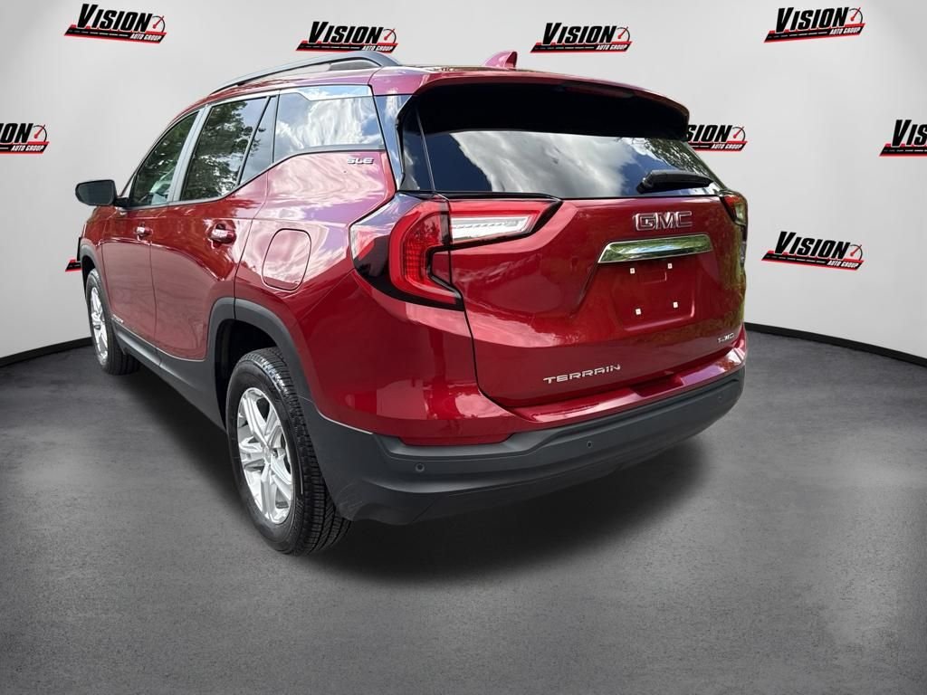 Used 2023 Red GMC SLE image 7