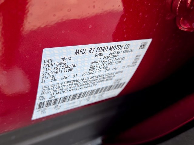 New 2027 Ruby Red Metallic Tinted Clearcoat Ford ST-Line image 19