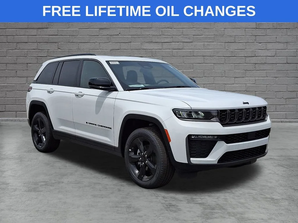New 2026 Bright White Clearcoat Jeep Limited image 1