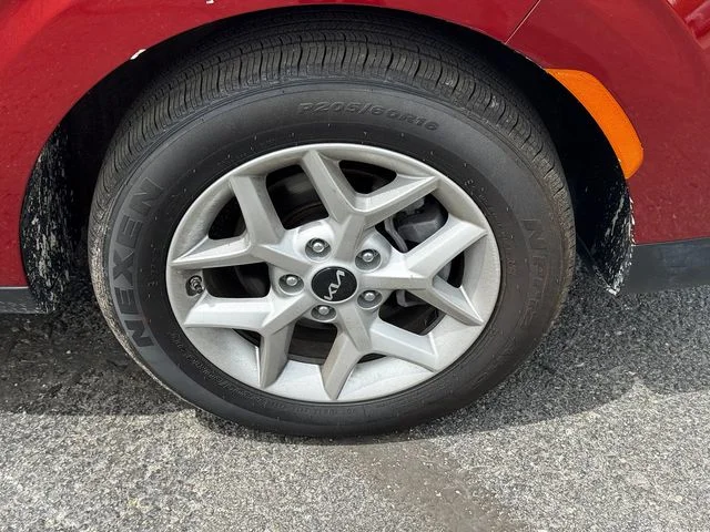 Certified Used 2025 Orange Kia LX image 9