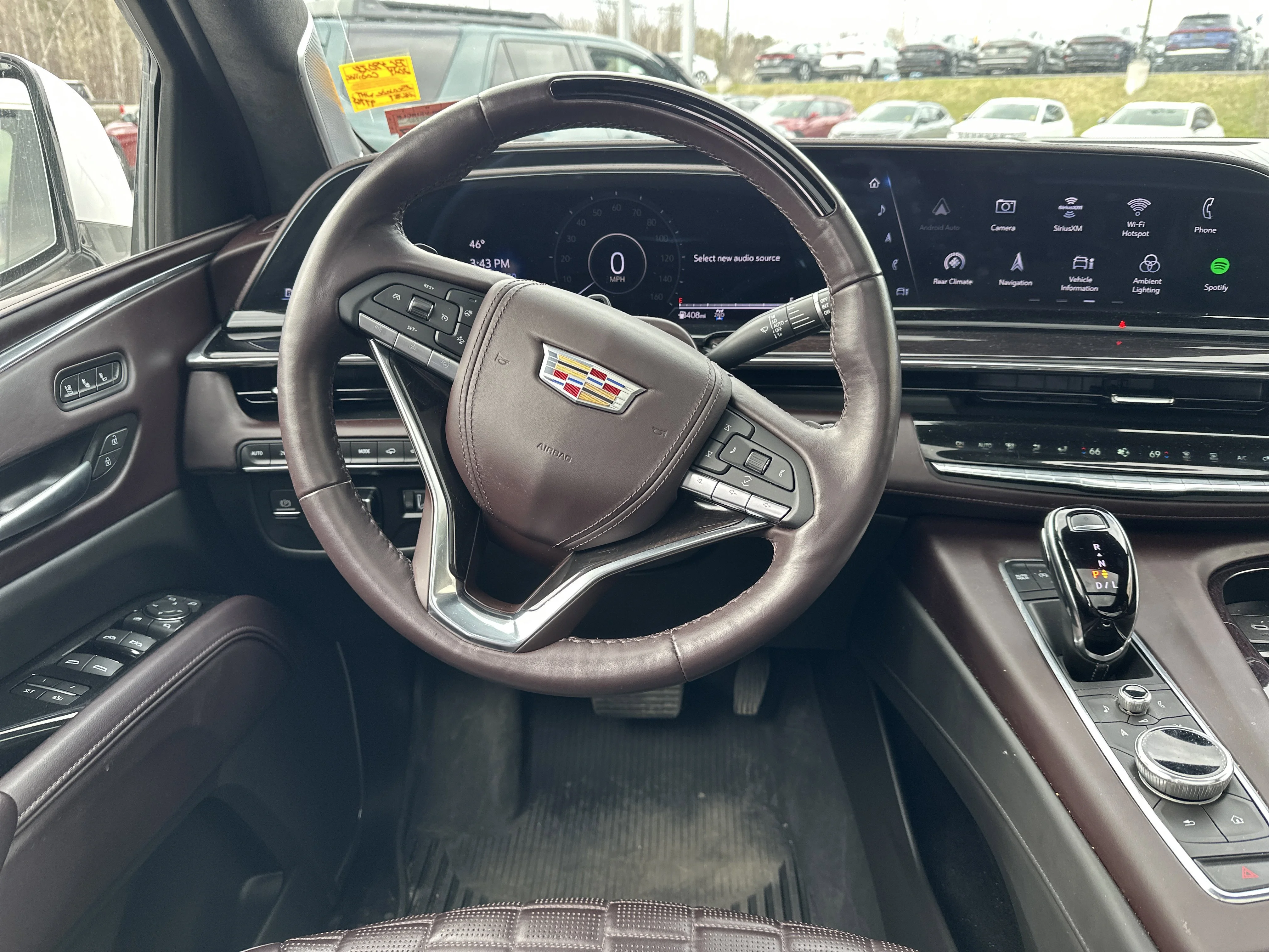 Used 2024 Crystal White Tricoat Cadillac 4WD Premium Luxury Platinum image 20