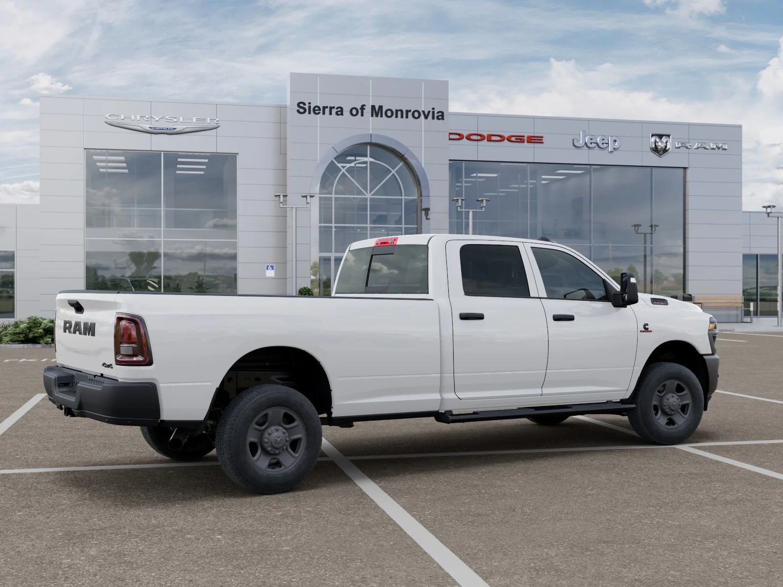 New 2027 Bright White Clear-Coat Exterior Paint RAM Tradesman image 30