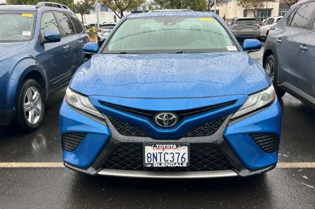 Used 2019 Blue Toyota XSE image 3