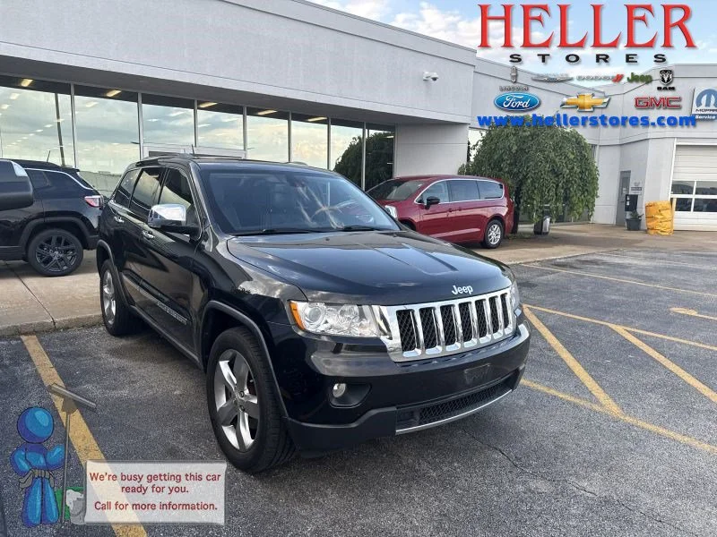 Used 2012 Brilliant Black Crystal Pearlcoat Jeep Overland image 1