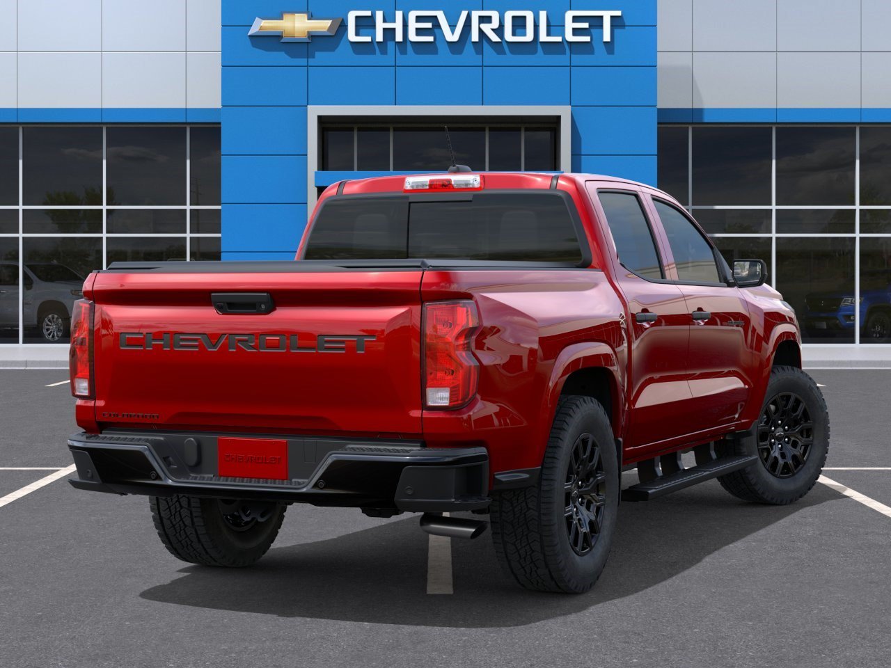 New 2026 Radiant Red Tintcoat Chevrolet WT image 4