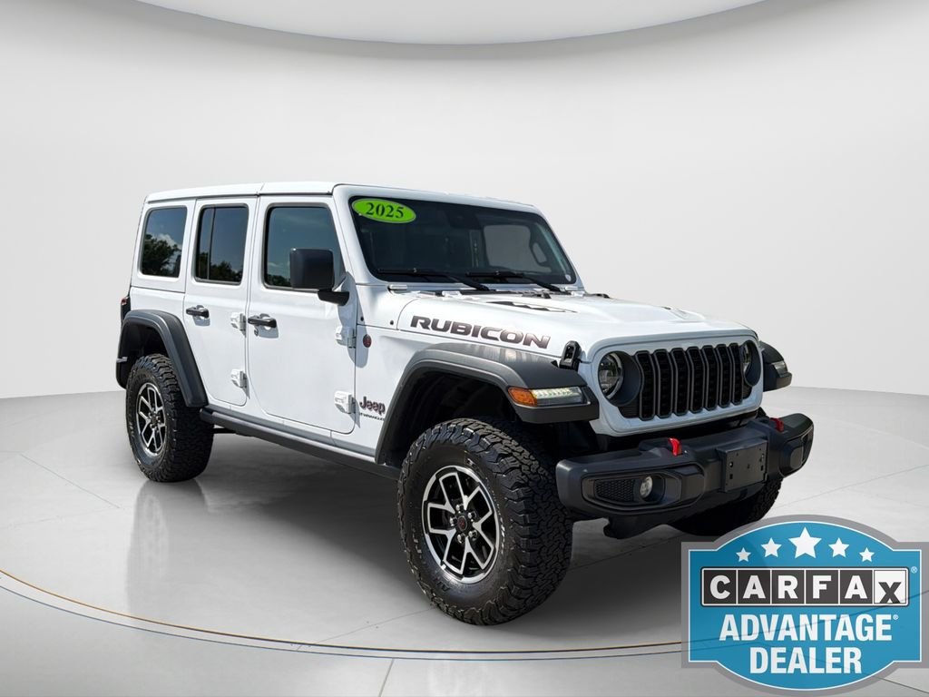 Used 2025 White Jeep Rubicon image 3