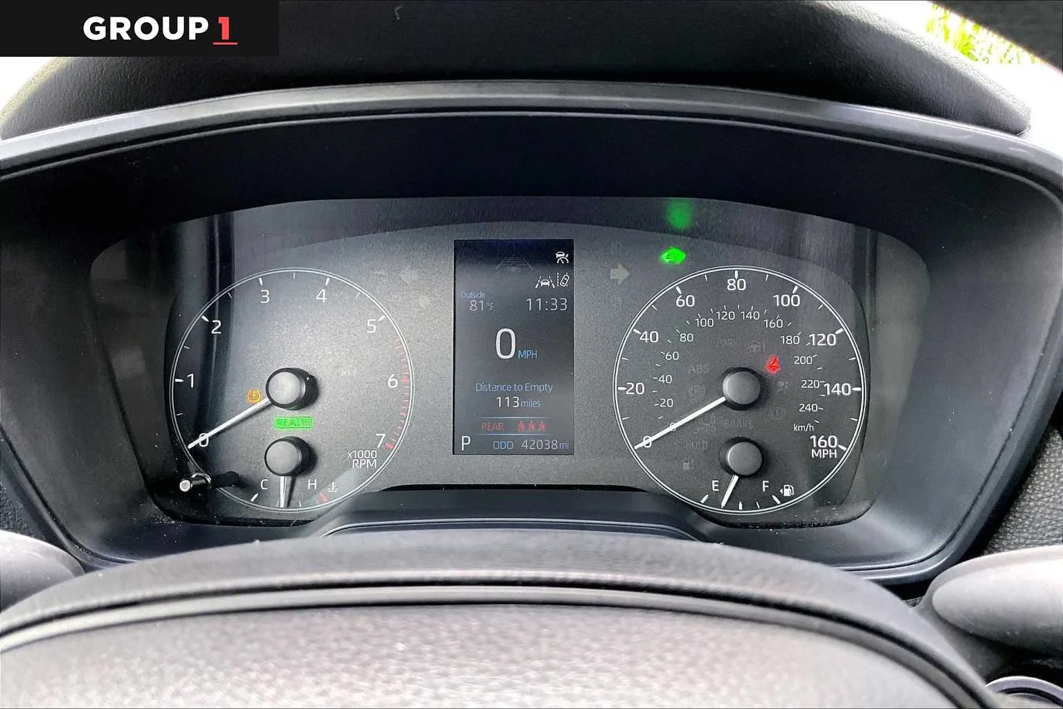 Used 2023 Classic Silver Metallic Toyota Hybrid LE image 26