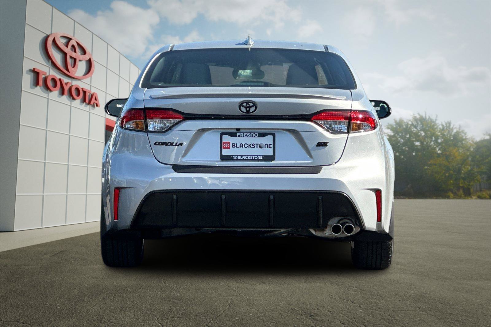 Certified Used 2026 Classic Silver Metallic Toyota SE image 4