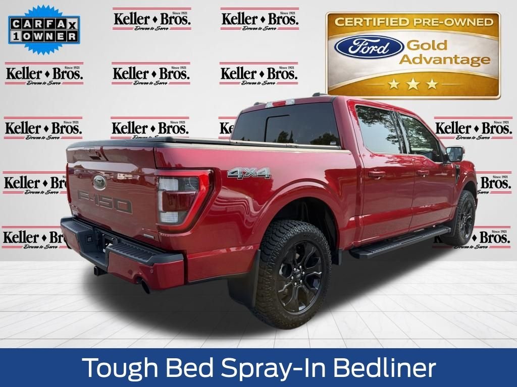 Certified Used 2023 Red Ford Lariat image 7