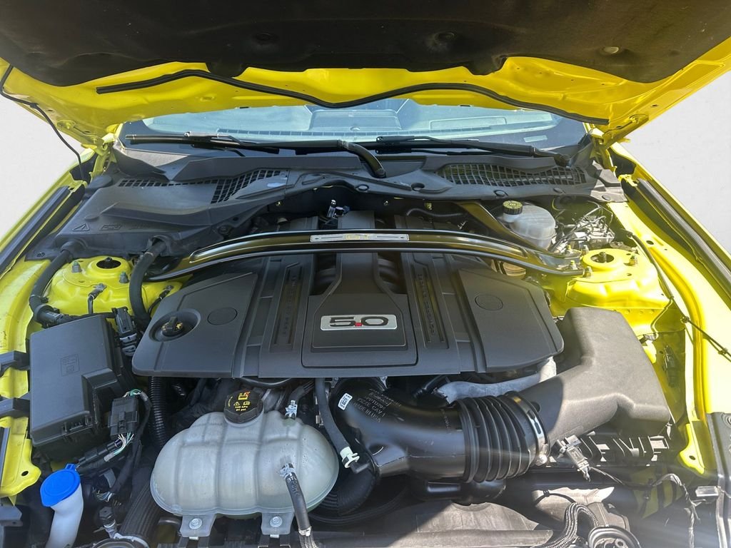 Used 2021 Yellow Ford GT Premium image 14