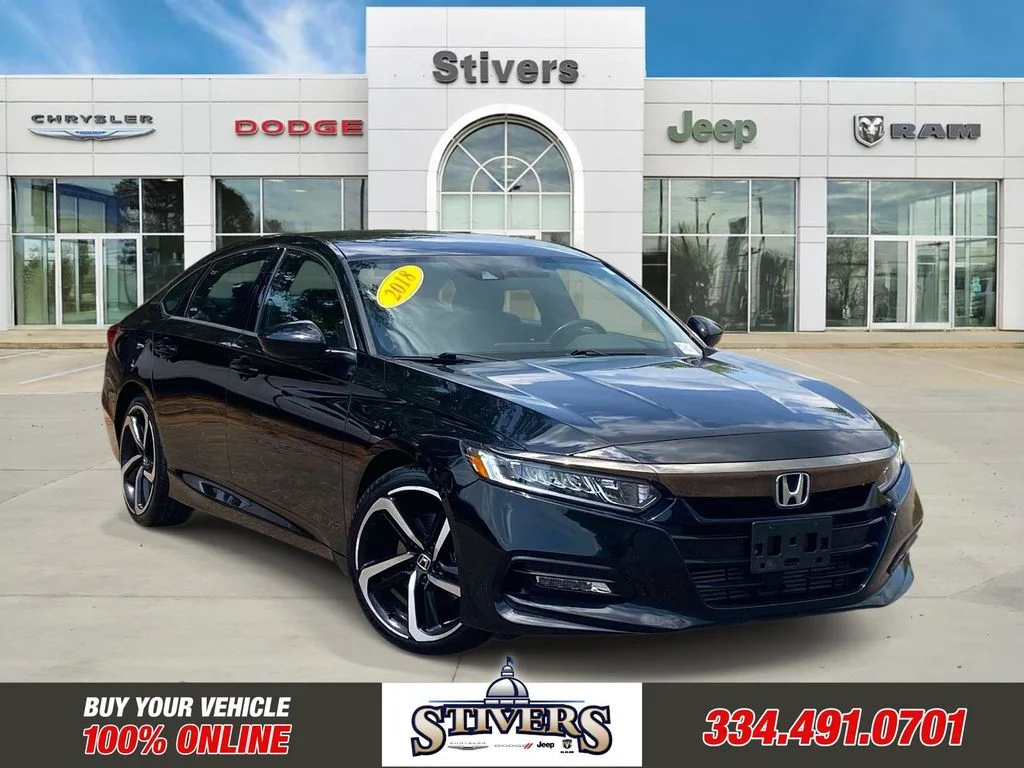 Used 2018 Black Honda Sport image 1