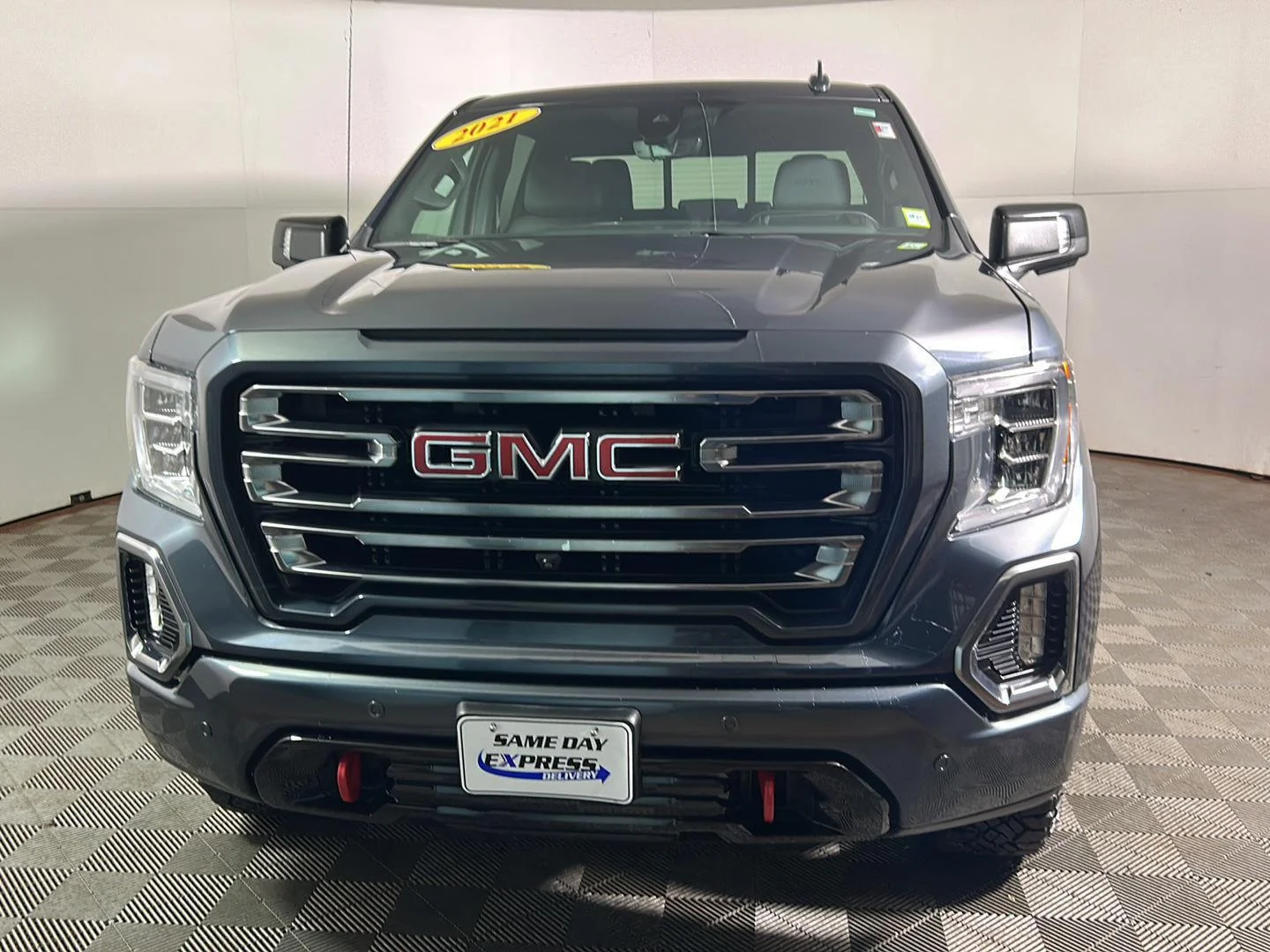 Used 2021 Dark Sky Metallic GMC AT4 image 12