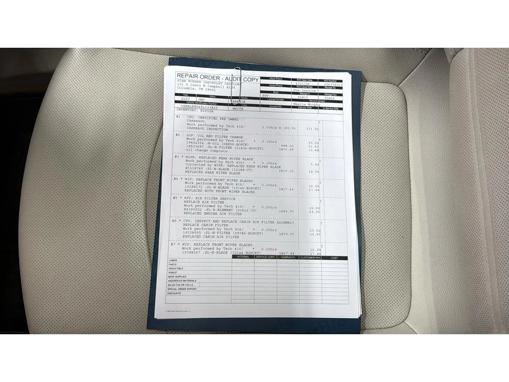 Certified Used 2023 White Frost Tricoat GMC Denali image 40